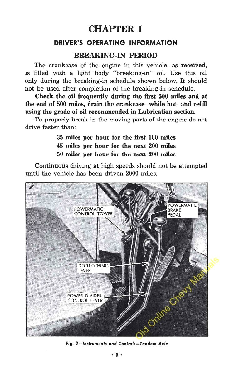 1956 Chevrolet Trucks Operators Manual Page 82